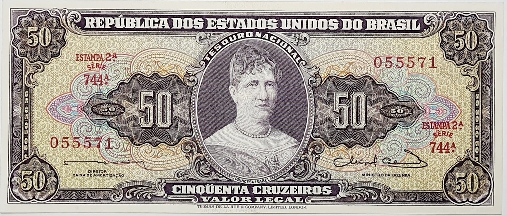 50 Cruzeiros - C093 - 1963 - SOB