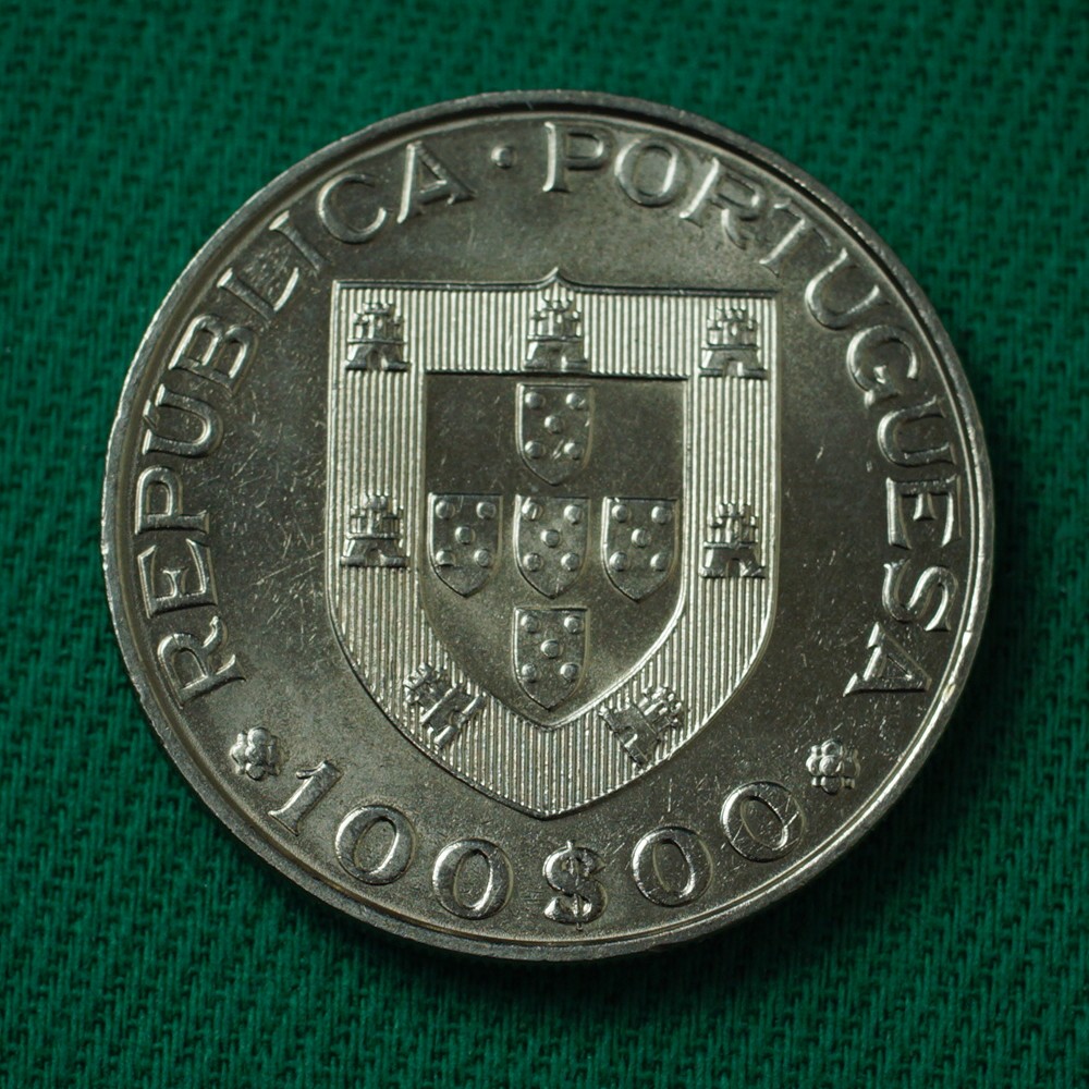 100 Escudos Ano Internacional das Pessoas com Deficiência (1984)