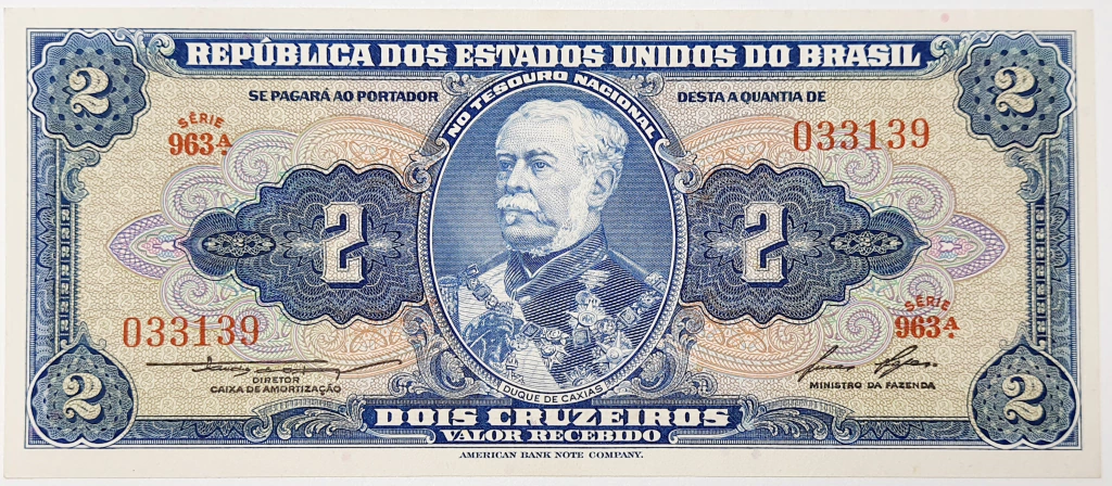 2 Cruzeiros - C016 - 1958 - FE