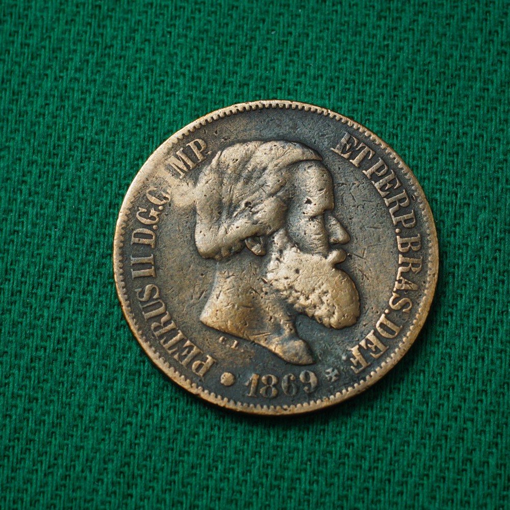 20 Réis - Pedro II - 1869