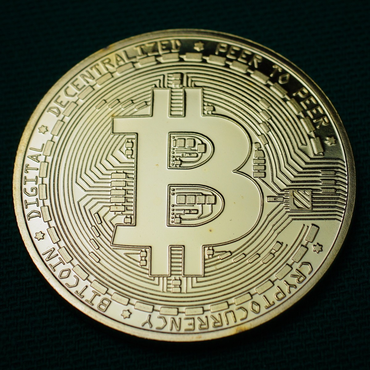 Bitcoin - Moedas BTC comemorativas com capa protetora transparente