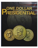Álbum para moedas Dollar Presidential