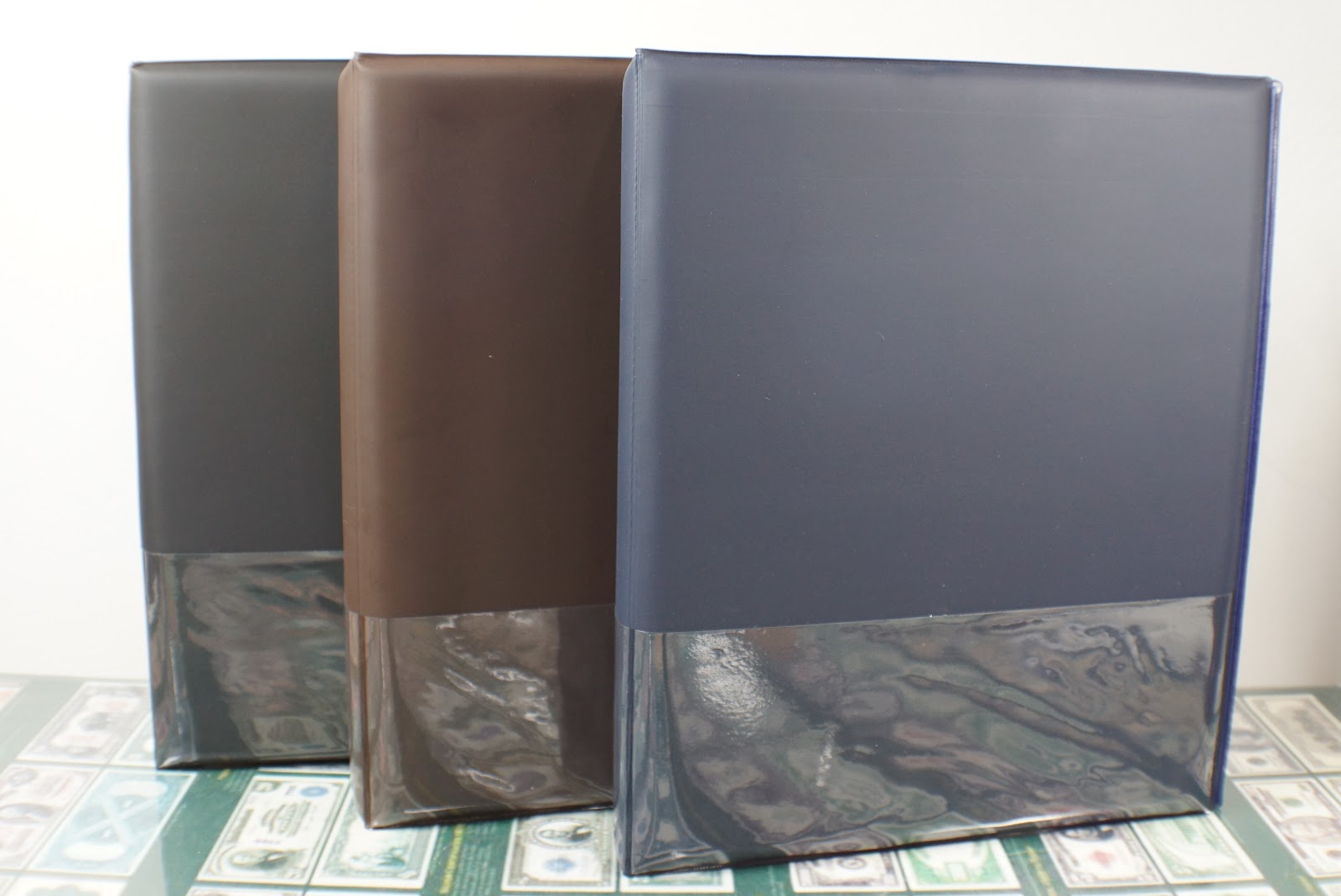 Fichário Numismático Profissional para Moedas e Cédulas – com Visor Frontal